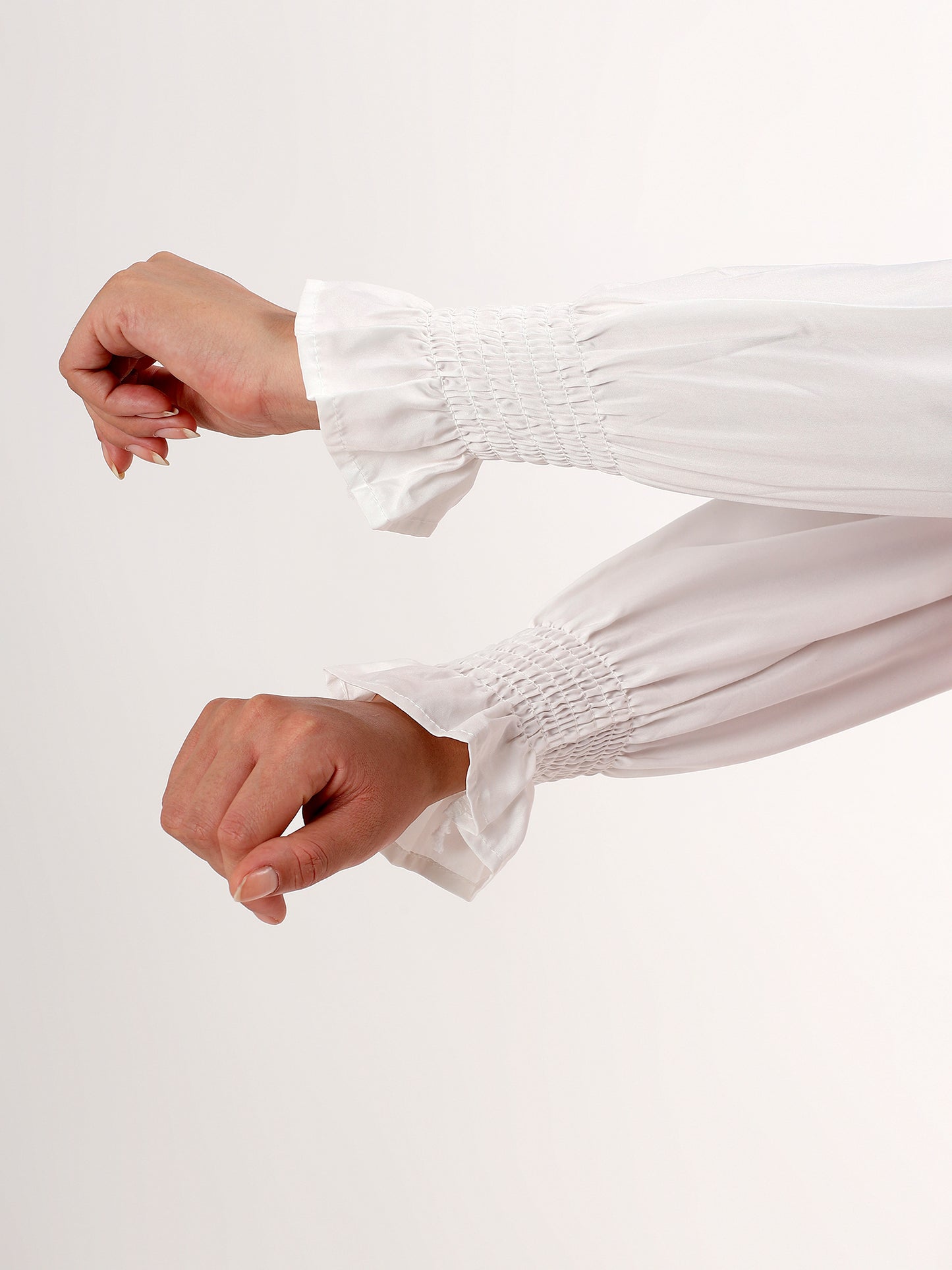 Blush Mirror-Work Pure Linen Waistcoat Set